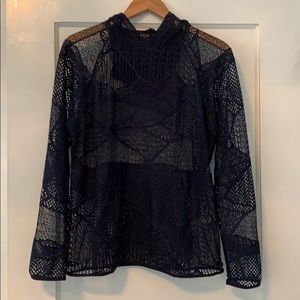 Alala Mesh Hoodie beach coverup S/M